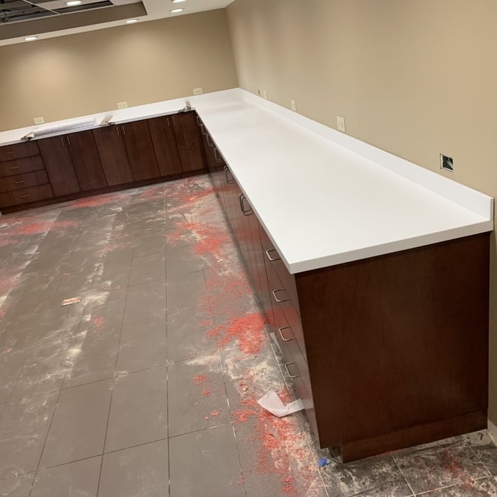 Cabinets with Countertop