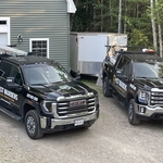 Company trucks