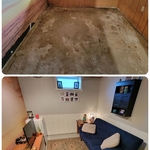 Basement before and after 2