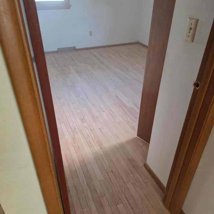 After sanding