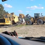 Waldron farms clean up
