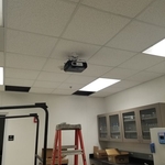 Lab Projector installation