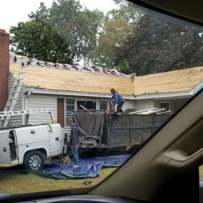 STRIPPED ROOF