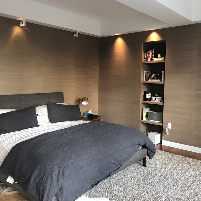 Bedroom prior to renovation