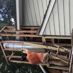 Hard coat chimney repair