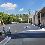 Brand new parking lot!