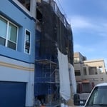 finish to install scaffold