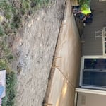 After Pouring of cement