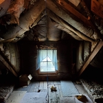 Attic before work