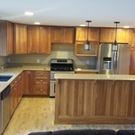 Cherry Kitchen Refinish