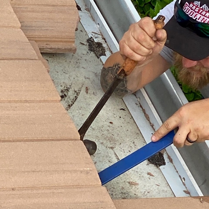 Tile Roof Repair Before