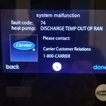Infinity Carrier Thermostat