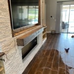 Porcelain wood tile