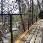 Cable guardrail