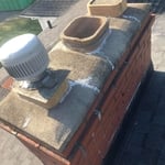 Chimney brick repair