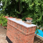 Chimney brick repair