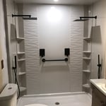 Shower with Dual Shower heads