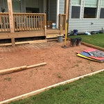 Before - New Porch Stairs and Landing