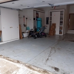 Residential job with cardboard recycling