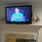 Television Hang on brick