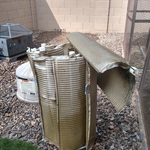 DE filter cleaning