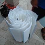 DE filter cleaning