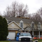 Roof Replacement Before