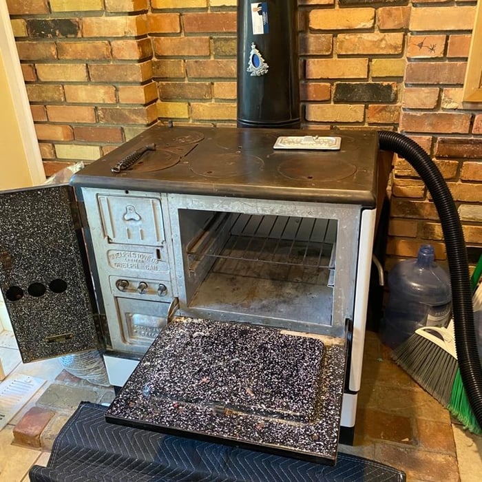 inspection & clean stove 84403