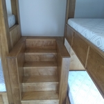 Luke Combs QuadBunk bed stairwell