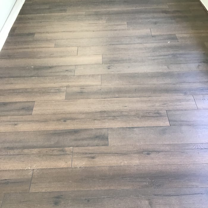 Old carpet to new laminate