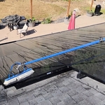 Pure water solar clean