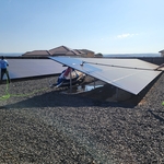 Pure water solar clean