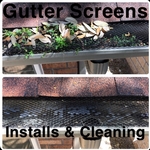 Gutter Screen Installs