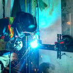 tie in welds in the field
