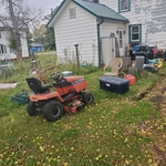 Spot we cleared for the new garage