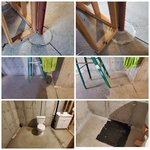 Perimeter seal before and after