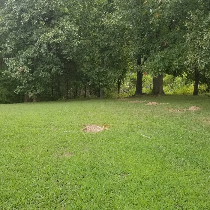 Prepping for fence install