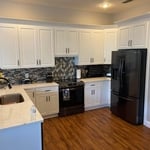 Cabinet install
