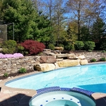 Custom Pool & Waterfall