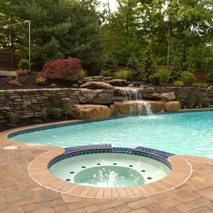 Custom Pool & Waterfall