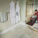 Snaking Shower Drain