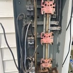 Inside old Meter