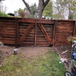 wood fence