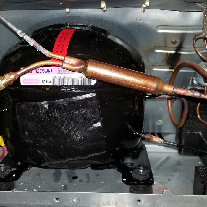 LG Compressor Replacement