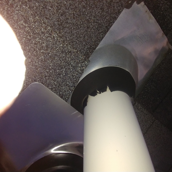 Pluming flashing repair