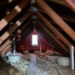 Attic Insulation Install