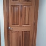 refinish trim/door