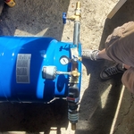 Well tank replacement