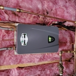 Tankless water heater installation