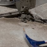 Blown out corner